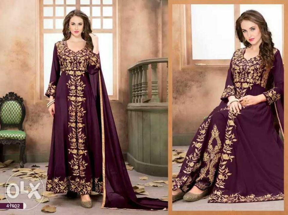Long gown style anarkali dress  uploaded by business on 8/31/2021