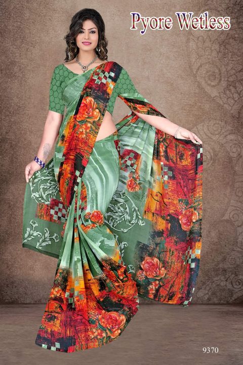 Multi Color With Best Border Printed  Combined Floral Print Soft Sari uploaded by Soanifashione on 8/31/2021