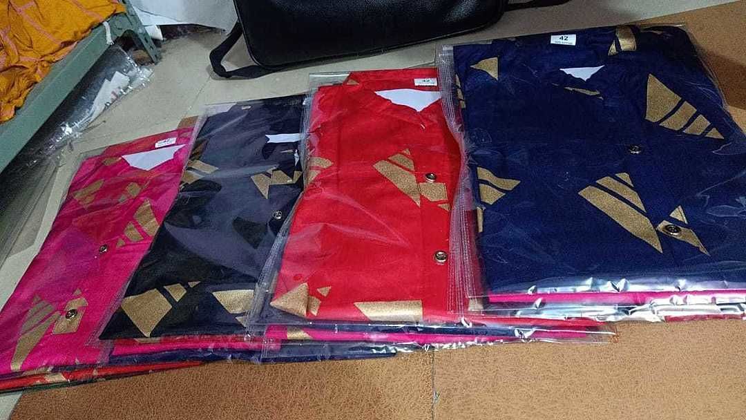 Printed cotton kurti uploaded by Maa Vaishnavi fashion on 9/4/2020