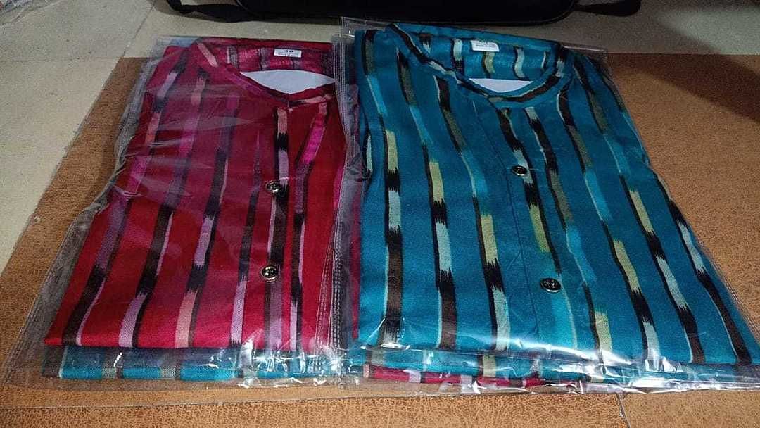 Printed cotton kurti uploaded by business on 9/4/2020