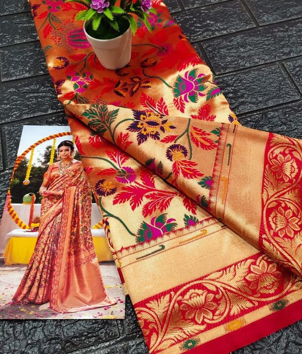 Saree 👌🎉 uploaded by Jk.sarees, clothes,bags & jewellery on 8/31/2021