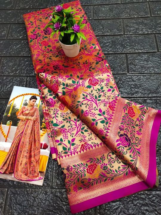 Saree 👌🎉 uploaded by Jk.sarees, clothes,bags & jewellery on 8/31/2021