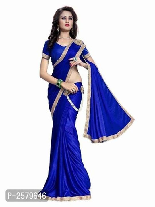 Designer One Minute Ready To Wear Poly Silk Embellished Sarees with Blouse Piece uploaded by NceeGovind Collection on 8/31/2021