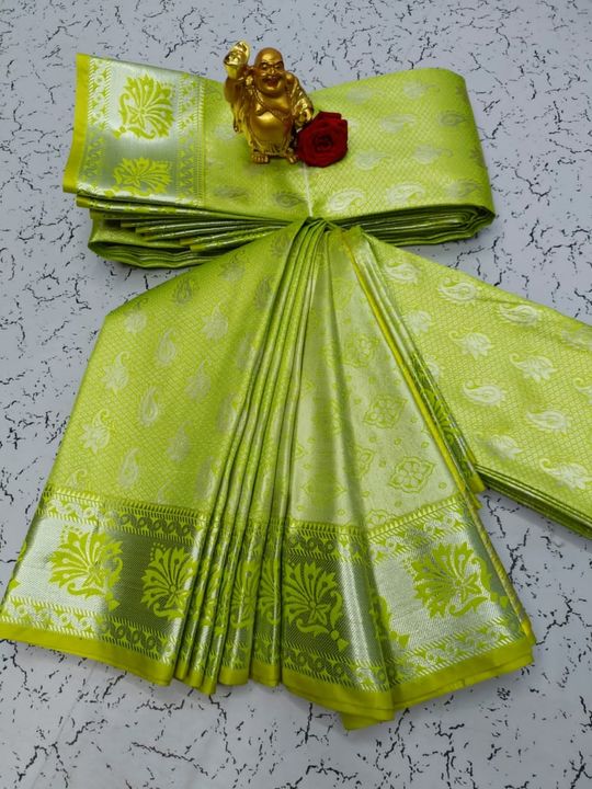 Semi silk saree uploaded by business on 8/31/2021