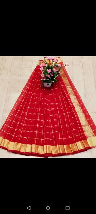 Post image 650+$ Kota sarees with Pearl Work😍

soft Kota cotton sarees with  super Short Pallu with Pearl Work 

*saree length = 6.30 mtr* 

* with pearl Work*

*With Running blouse*