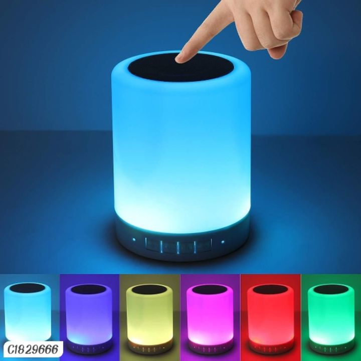 Post image *Catalog Name:* Generic LED Touch Lamp Portable Bluetooth Speaker, Wireless HiFi Speaker Light, USB Rechargeable Portable with TWS
*Details:*Product Name: Generic LED Touch Lamp Portable Bluetooth Speaker, Wireless HiFi Speaker Light, USB Rechargeable Portable with TWSPackage Contains: 1 piece of Generic LED Touch Lamp Portable Bluetooth Speaker
Material: Plastic &amp; Metal
Color: Multicolor
Additional Information: Warm Light &amp; Colorful Change Modes: Warm white light with 3 levels brightness, tap on the sensor ring will change the brightness or turn off the light. Touch the speaker mode for two seconds will switch to color light mode and 7 colors change, dynamic Light Mode will depend on the volume of musicUtility Bluetooth Speaker: Best wireless led portable speaker for audio book and music, USB rechargeable table lamp for romantic mood or coffee time, easy control touch lamp with metal handle perfect for bedroom or outdoor, sleeping-aid nightlight for kids and night light for camping.AUX-IN / TF Card: AUX-IN jack allows you to play music from iPod / MP3 players via 3.5mm audio cable. It can also play music from TF card (TF card not included), metal handle make it convenient for hang on tent when camping.Long Time Working Hours: Equipped with a rechargeable 1500 mAh premium battery, supports at least 14 hours on medium-brightness light, 6 hours on medium-volume music play and 90 hours on low-brightness light, only needs 2 hours to fully charge it!Ideal Gift : This is decent gift for babies, kids, teen boys or girls, adult and women when Christmas, Birthday, Halloween, holiday, wedding or party period, good for night light and soft release light to enhance your sleepiness.Weight: 400Designs: 4

💥 *FREE COD* 🚚 *Delivery*: Within 7 days