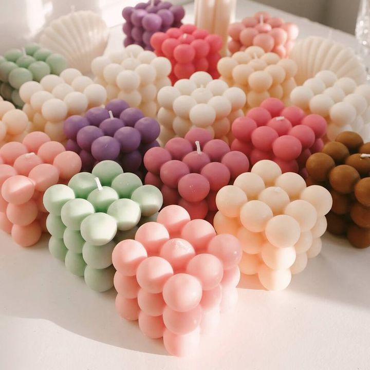 Bubble Cube candles uploaded by business on 9/1/2021