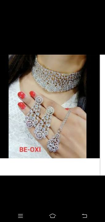Beautiful necklace for wedding party uploaded by business on 9/1/2021