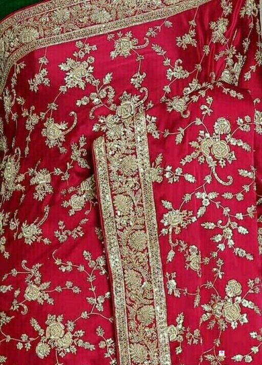 Bridal saree uploaded by business on 9/1/2021