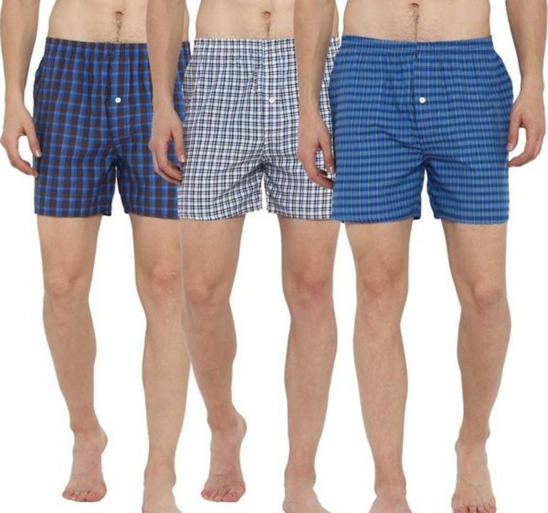 *CCotton Blend Checkered Boxers (Buy 1 Get 2 Free) Vol-9*

*Details:*
Description: It has 3 Piece of uploaded by SN creations on 9/1/2021