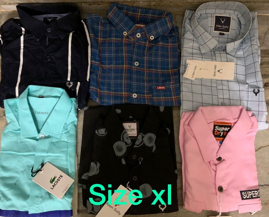 Men's shirts uploaded by business on 9/1/2021