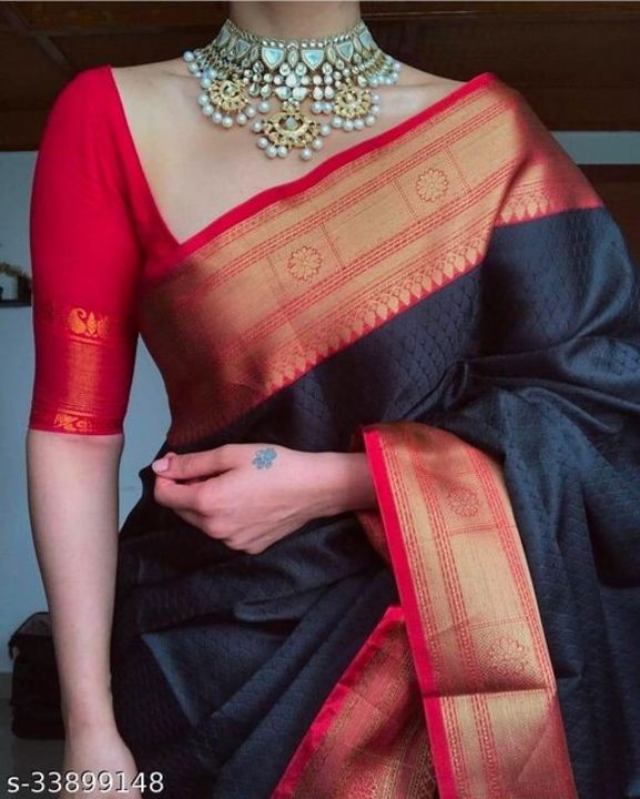 Trendy Women  Jacquard Saree* uploaded by business on 9/1/2021