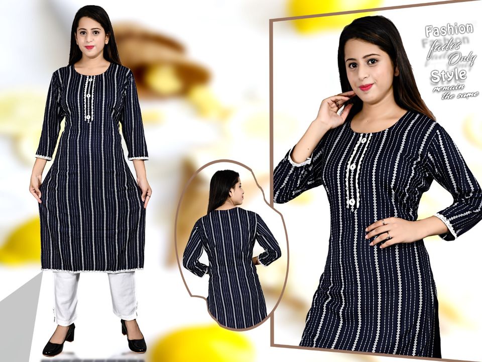 Kurti with pant uploaded by business on 9/1/2021
