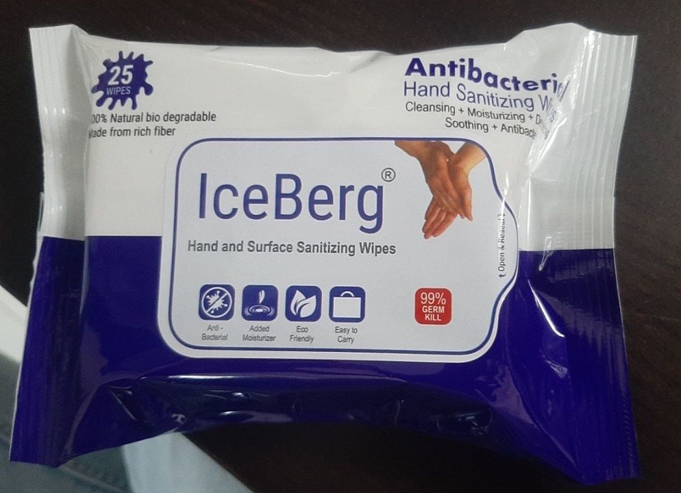 Antibacterial hand sanitizing Wet Wipes uploaded by business on 9/4/2020