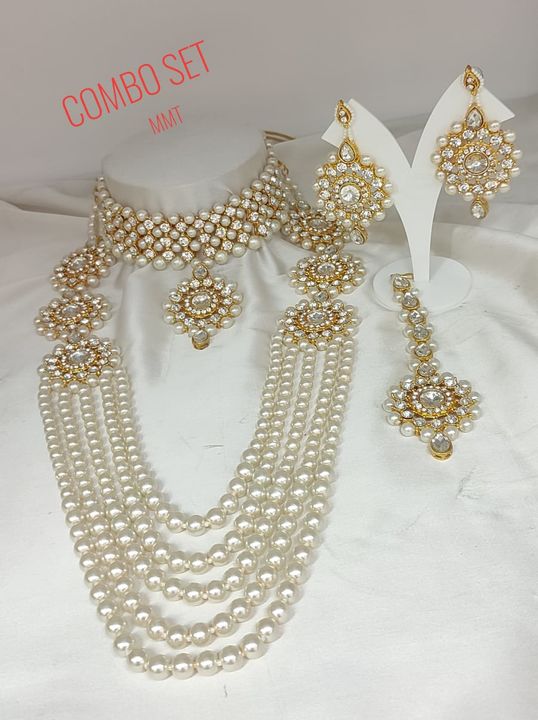 Pearls necklace 🥰 uploaded by Krishivfashiontrends on 9/1/2021