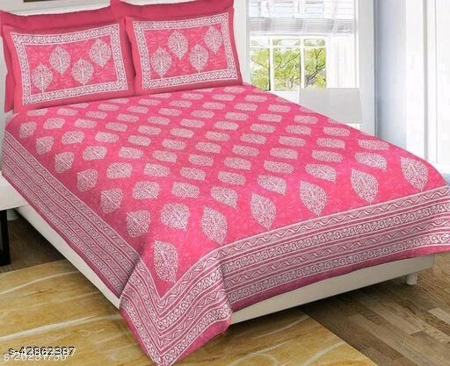 Queen size cotton bedsheets  uploaded by business on 9/1/2021