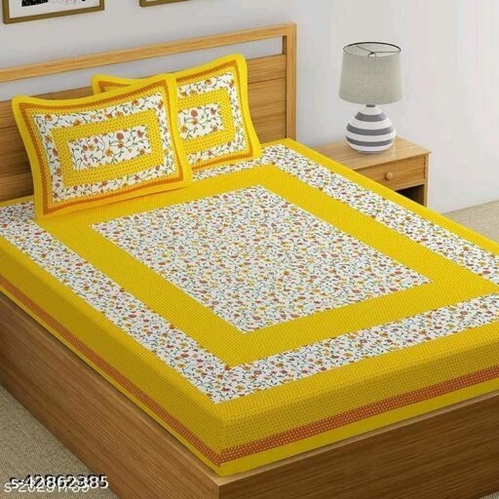 Queen size cotton bedsheets  uploaded by Kavita Sharat on 9/1/2021