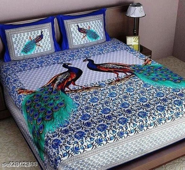 Queen size cotton bedsheets  uploaded by Kavita Sharat on 9/1/2021