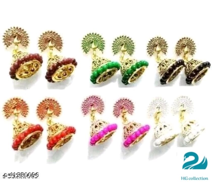 earrings  uploaded by Himangi Ganvir on 9/1/2021