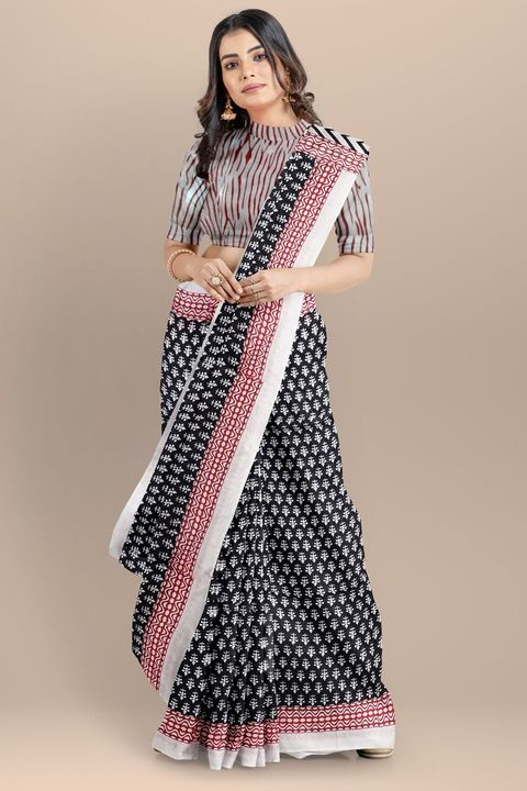 Post image Hey! Checkout my new collection called Cotton mul mul saree.