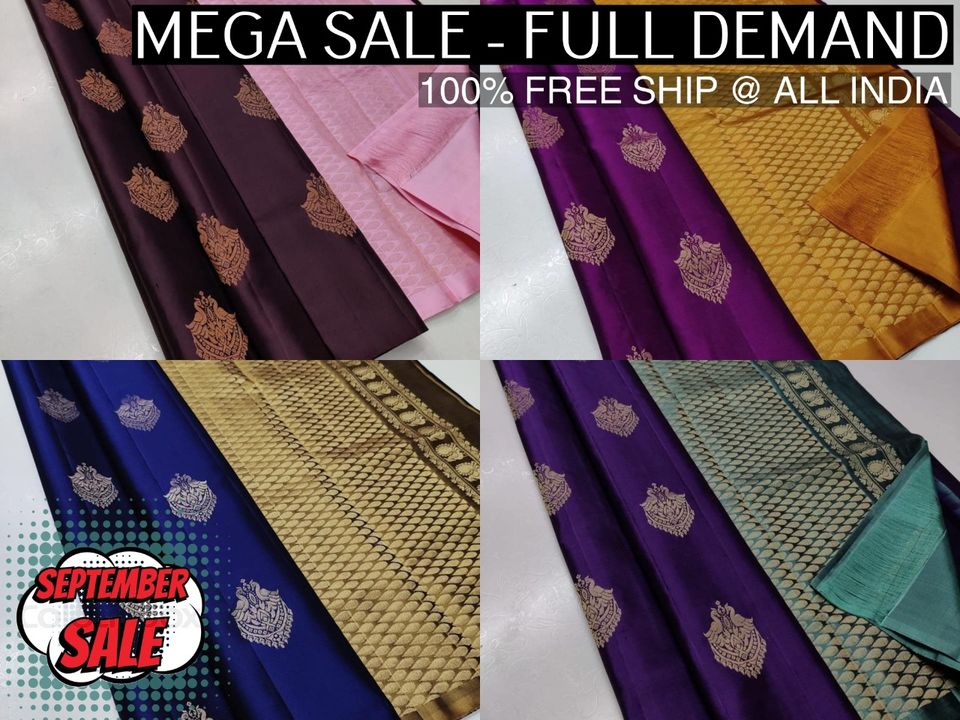 For Reseller Lichi & Pattu Saree uploaded by Dhaarmi Fashion on 9/1/2021