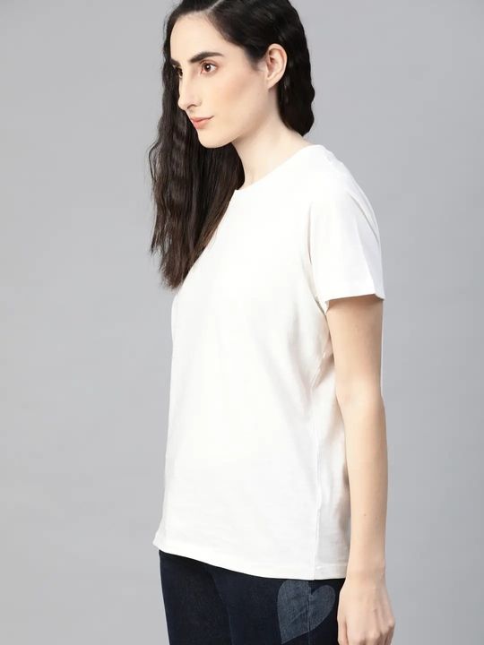 White T shirt For Women uploaded by BUDHHU on 9/1/2021