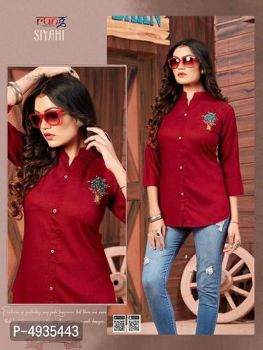 Stylish Partywear Women Top
💯 💯 COD IS AVAILABLE & 🆓 DELIVERY  uploaded by business on 9/2/2021