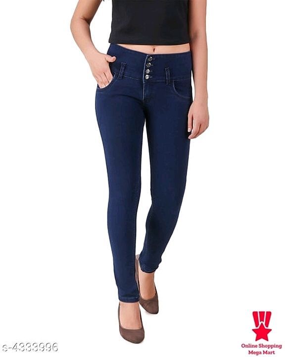 Adelyn Feminine Women Jeans uploaded by Parmar Online Mega Mart on 9/4/2020