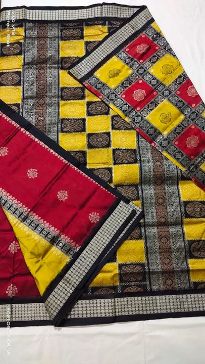 Pure handloom sambalpuri silk uploaded by business on 9/2/2021