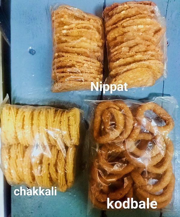 Nippat, chakkali and kodbale. uploaded by SB Condiments on 9/4/2020
