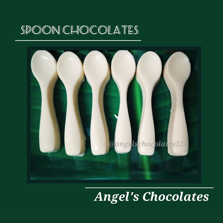 White Spoon Chocolates uploaded by Angel's Chocolates on 9/2/2021