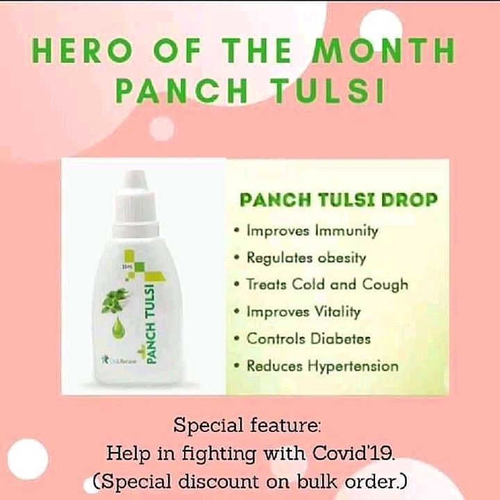 Punch Tulsi Drop uploaded by OkLifeCare Company on 9/5/2020