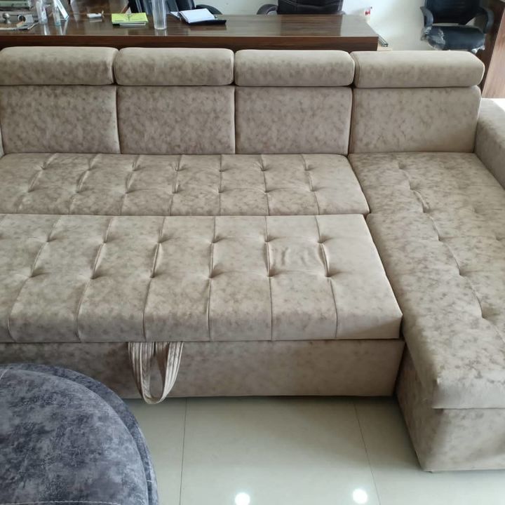 Sofa cum Bed with headrest uploaded by Furniture Town on 9/2/2021