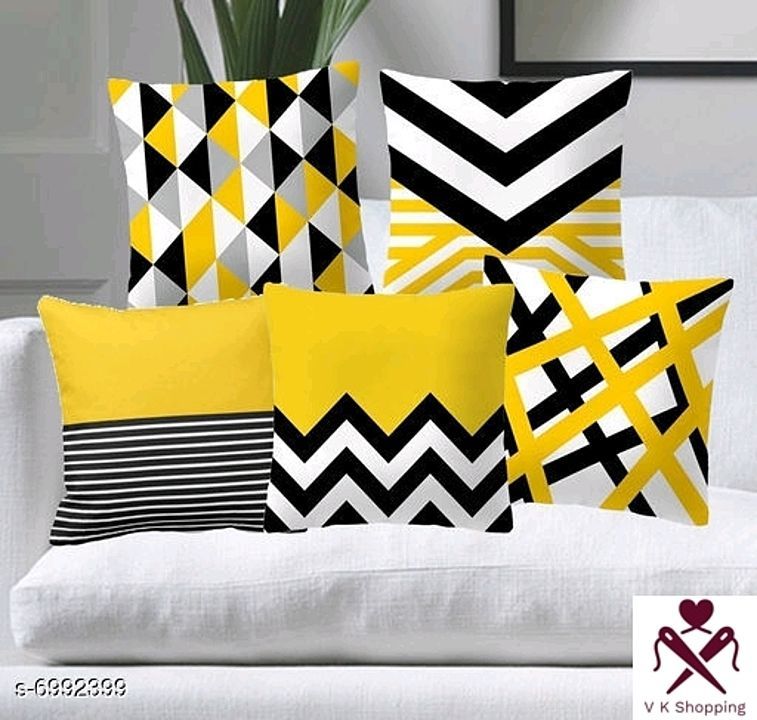 
Catalog Name:*Voguish Classy Cushion Covers* uploaded by VK shopping on 9/5/2020