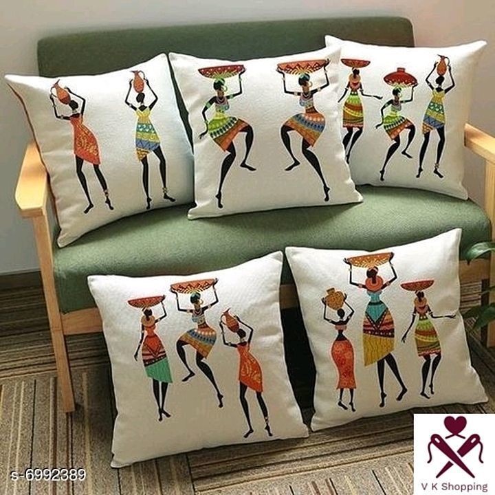 
Catalog Name:*Voguish Classy Cushion Covers* uploaded by VK shopping on 9/5/2020