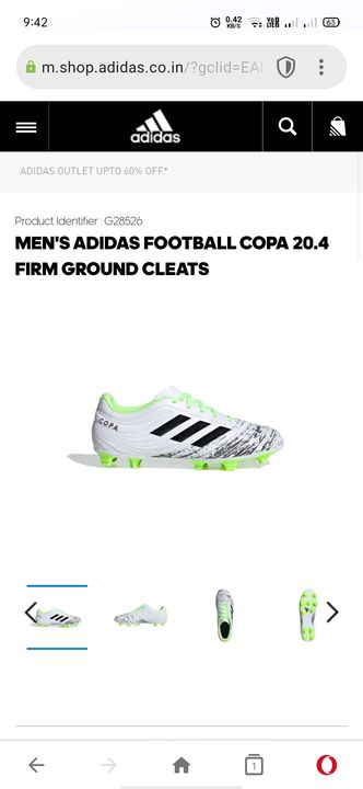 Post image I want 1 Pieces of Football boot.
Chat with me only if you offer COD.
Below is the sample image of what I want.