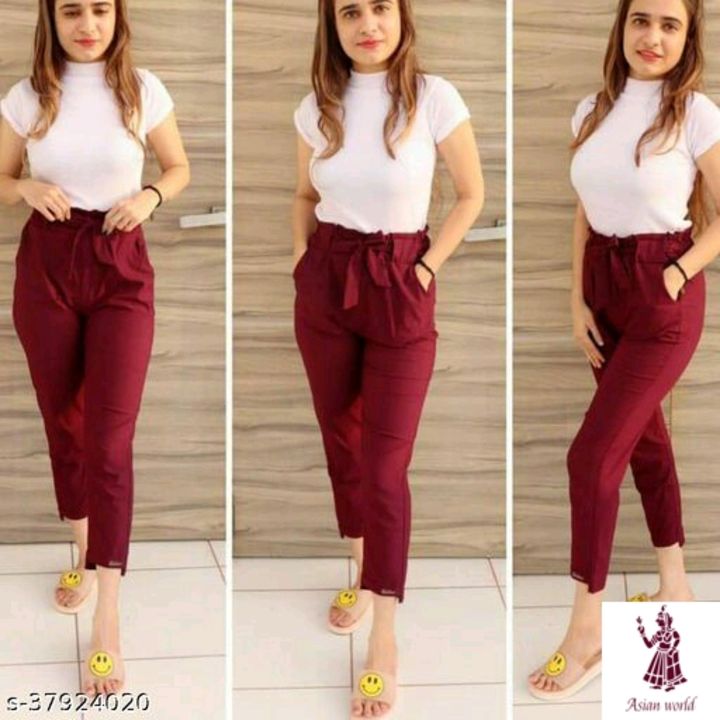 Trendy girls trousers  uploaded by business on 9/2/2021