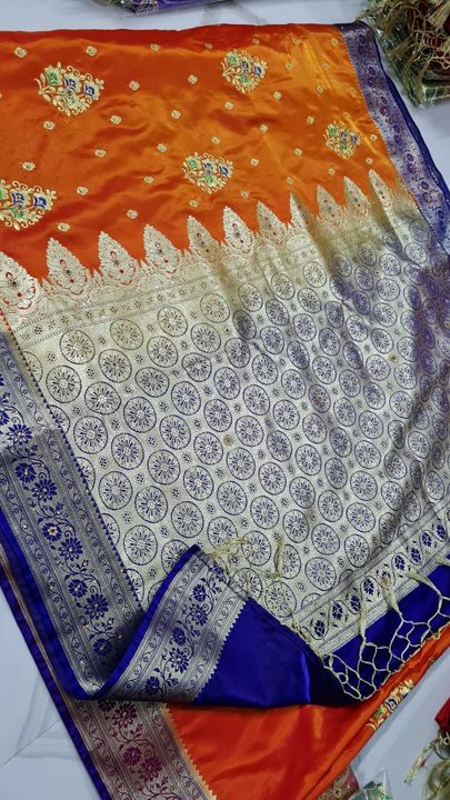 Semi silk saree uploaded by business on 9/2/2021