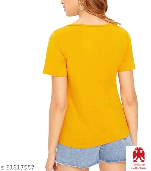 Trendy cotton t shirt uploaded by business on 9/3/2021