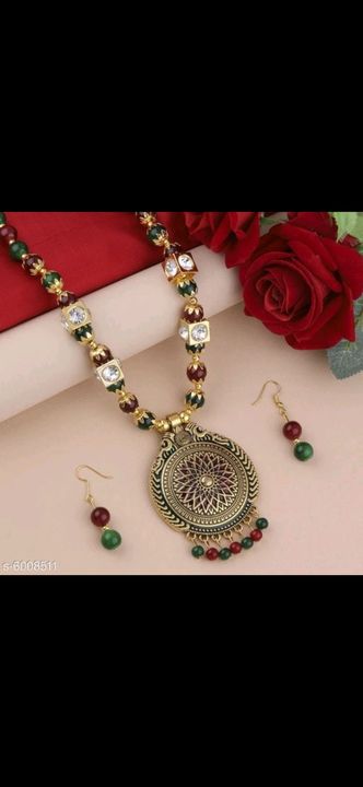 Post image Feminine Colorful Jewellery SetsBase Metal: AlloyPlating: Gold PlatedStone Type: Artificial BeadsSizing: AdjustableType: Necklace and EarringsMultipack: 1
*300 free shipping*Free cash on delivery