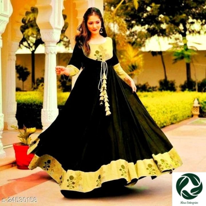 Women Anarkali gown  uploaded by Women's Anarkali dress on 9/3/2021