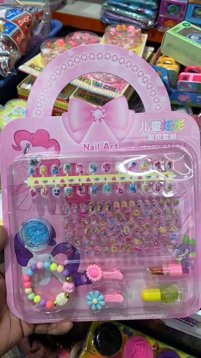 Nail art kit uploaded by Kingdom of Toys and Gifts on 9/3/2021
