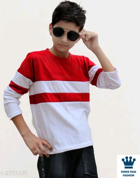 Classy Kid's Boy's Cotton Blend T-Shirt's Vol 4* uploaded by business on 9/3/2021