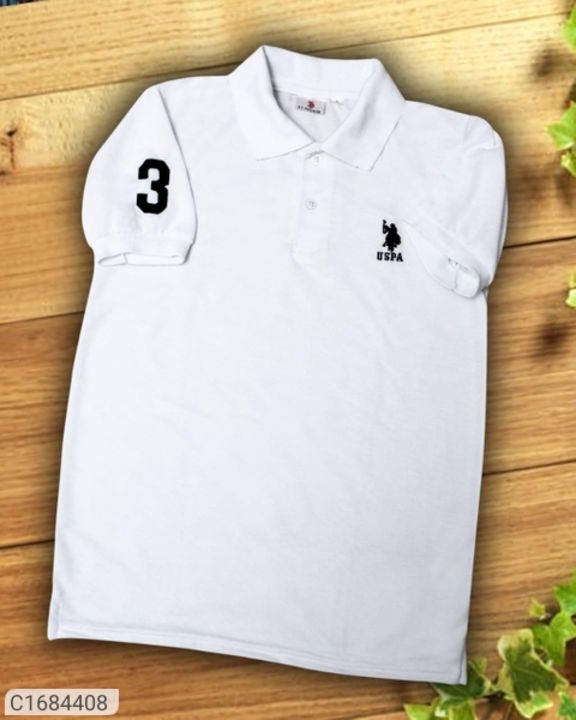 Polyester solid half sleeves polo Tshirt uploaded by Kumod-Online selling on 9/3/2021