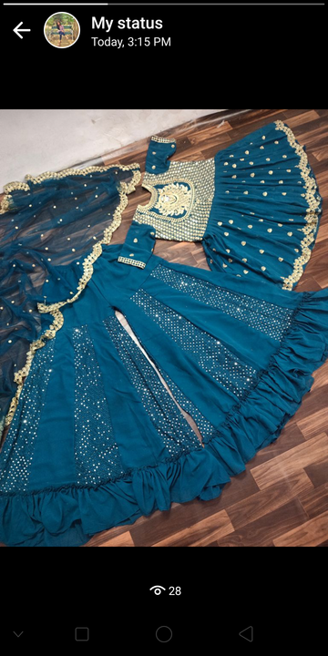 Post image I want 1 Pieces of Sharara.
Below is the sample image of what I want.
