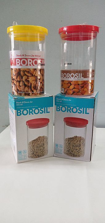 Borosil Glass Jar 900 ML uploaded by business on 9/5/2020