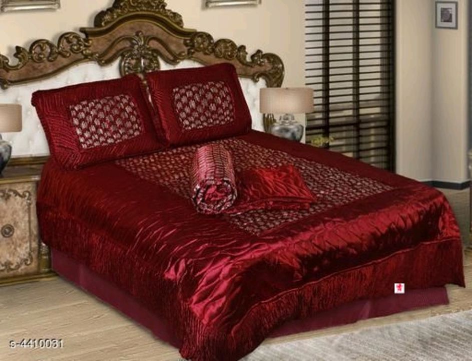 Silk bedsheets uploaded by A&S Creations on 9/4/2021