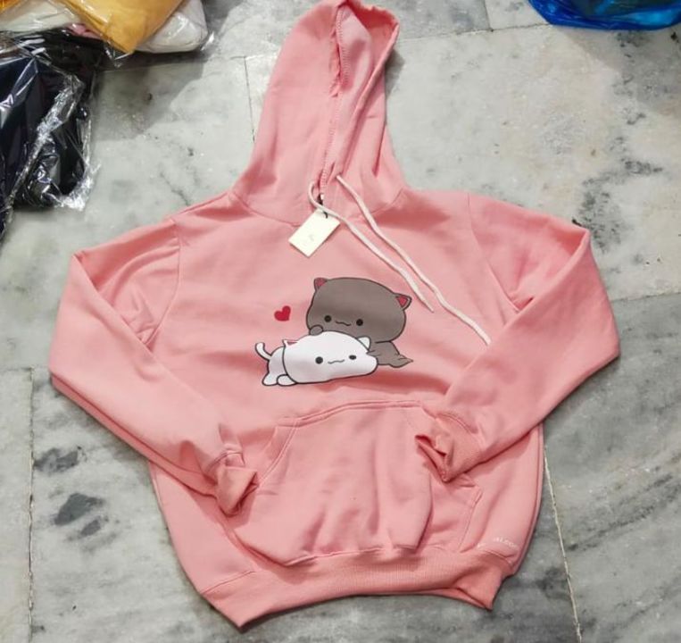 Imported Cute Pink Hoddie❤️❤️  uploaded by Phoenix Store on 9/4/2021
