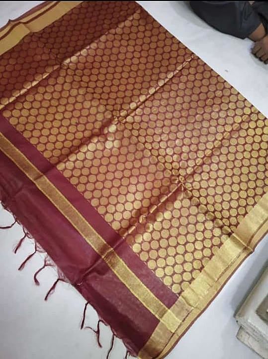 Katan silk rasgulla dezine sari uploaded by business on 9/5/2020
