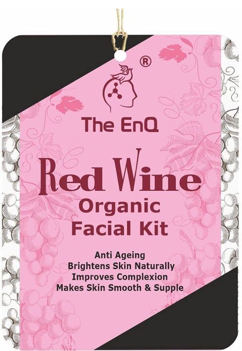 Post image The EnQ Red wine Organic Facial kit👇